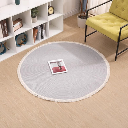 Premium Cotton Rope Area Rug – Soft, Durable, and Stylish Home Accent