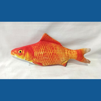Realistic Fish Plush Toys for Cats