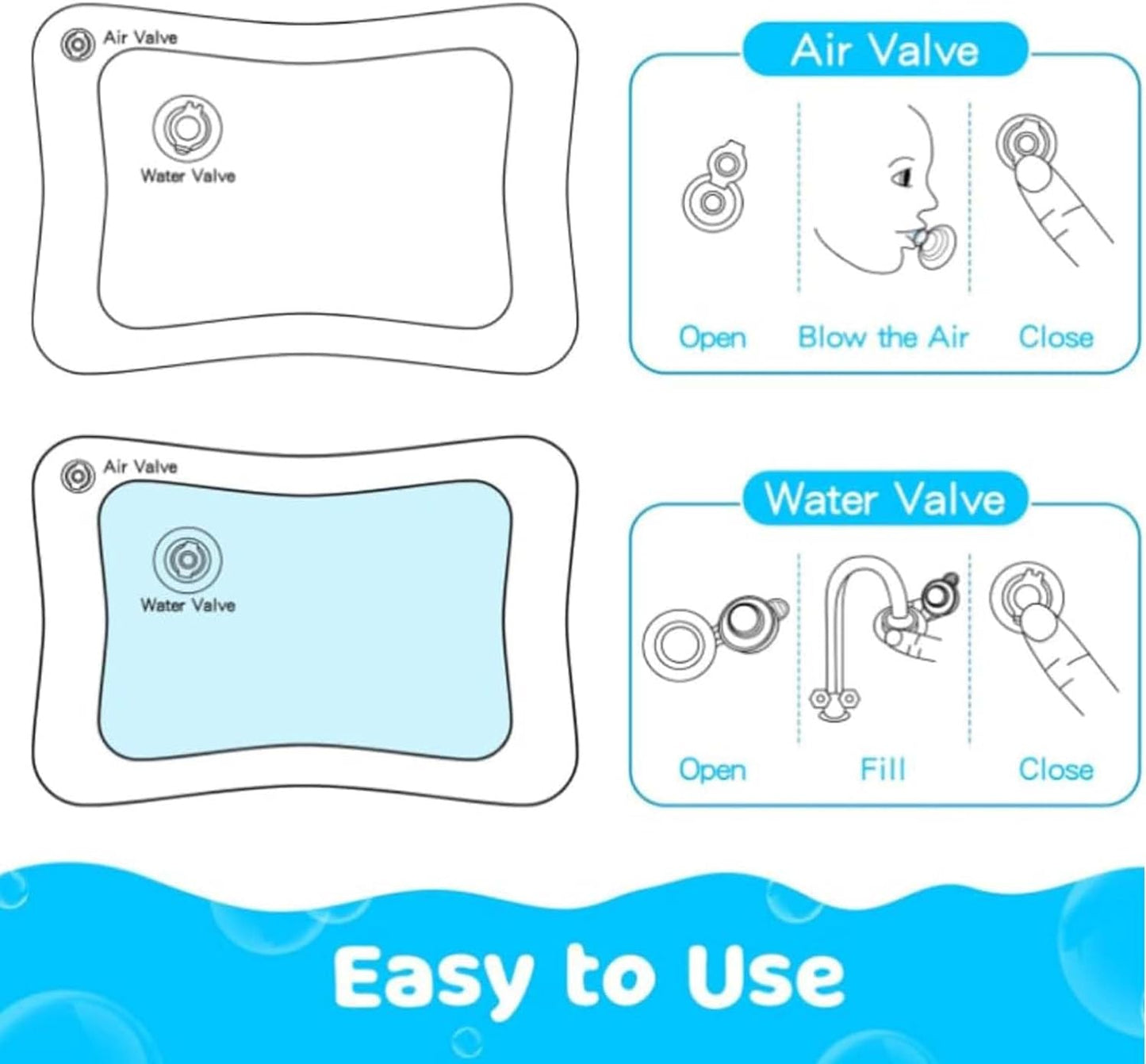 Woyuosn Ocean Breeze Splashland Cooling Water Pad